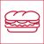 Broodje cheese burger