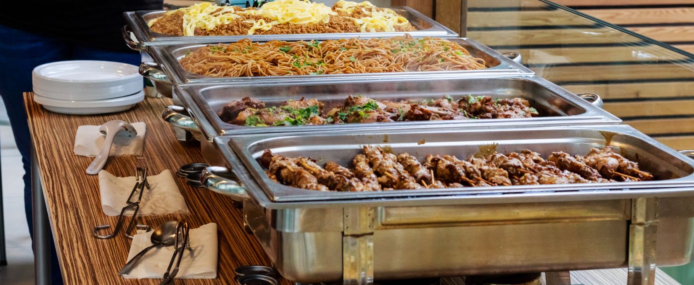 buffet-food-catering-food-party-at-restaurant-mini-canapes-snacks-and-appetizers